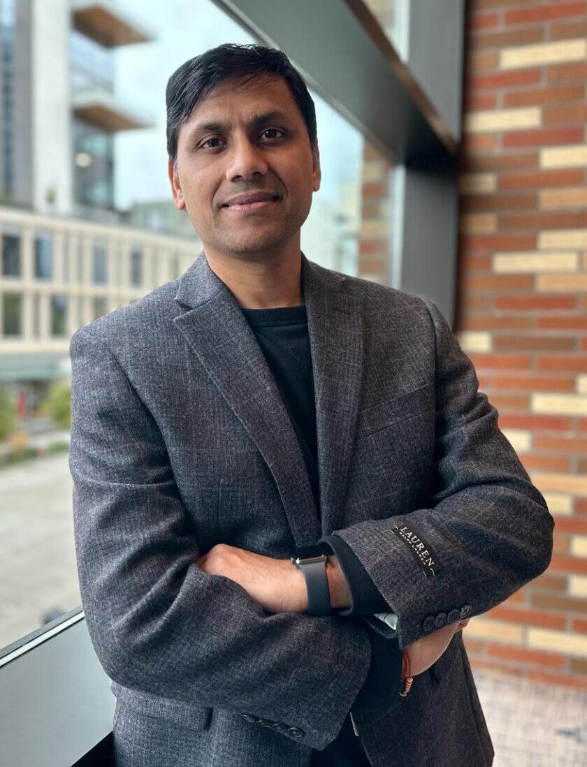 Ankush Gupta speaking at enterprise technology and cybersecurity conference