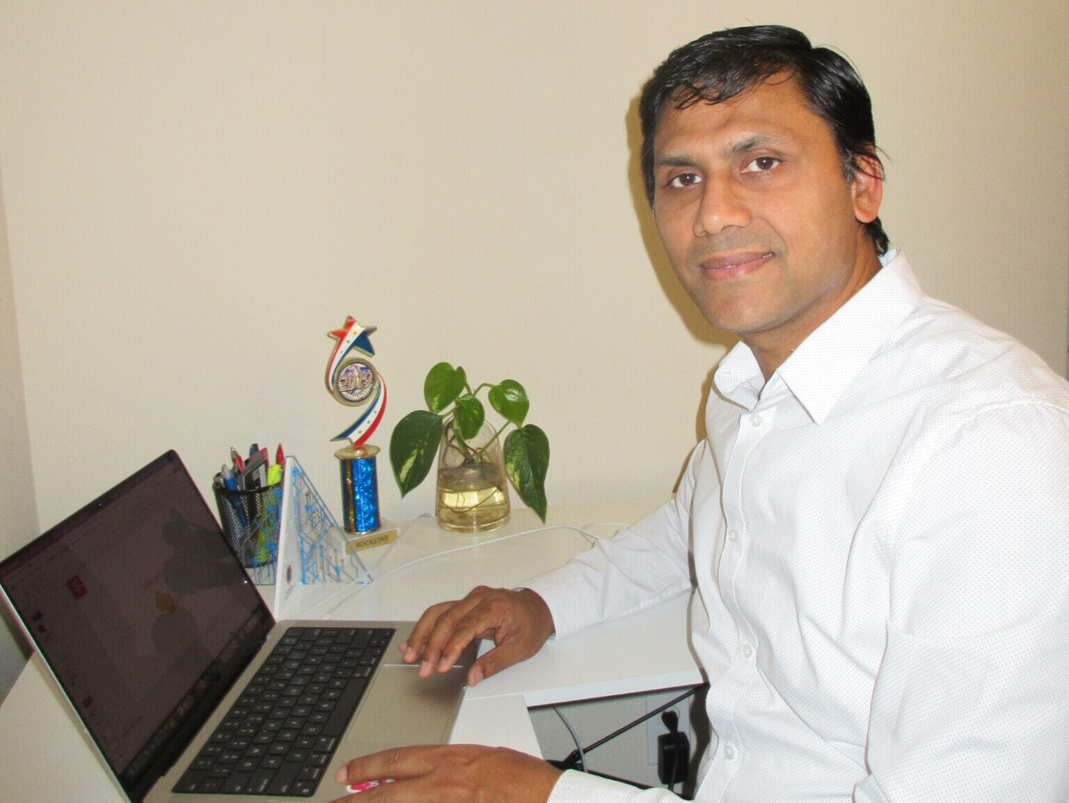 Ankush Gupta at work — featured in Free Press Journal for cloud-first digital innovation leadership