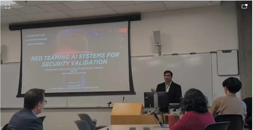 Ankush Gupta speaking at BSides Seattle 2026 cybersecurity conference