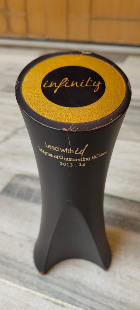 Ankush Gupta HCL excellence certificate for enterprise architecture contributions